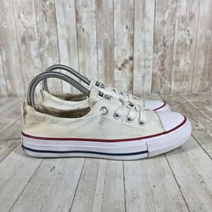 Converse Chuck Taylor All Star Shoreline Sneakers White Low Top‎ Women's Size 7